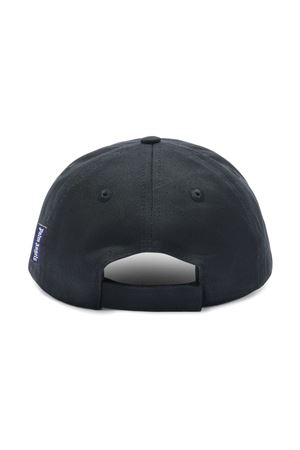 black cotton cap PALM ANGELS KIDS | PBLB002F24FAB0011004